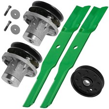 Deck Spindle Blade  Pulley For John Deere 108 111 112 116 130 160 165 170 38"