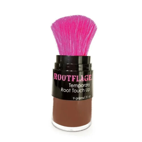 NEW Rootflage MEDIUM BROWN Temporary Root Touch Up Hair Color Powder .31 oz / 9g