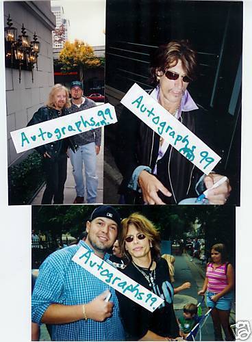 AEROSMITH SIGNED LP BY BAND COA + PROOF! STEVEN TYLER + 3 AUTOGRAPH ALBUM - Picture 2 of 6
