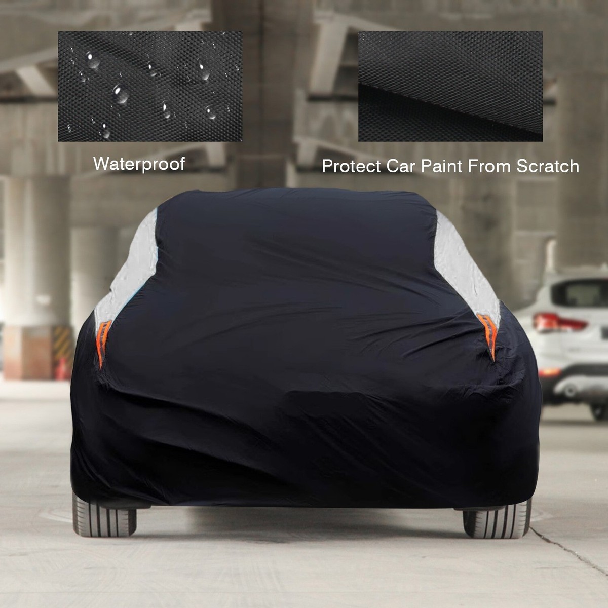 5 Layer All Weather Car Cover For Mercedes-Benz E350 2013-2014 Convertible - Heavy Duty Protection