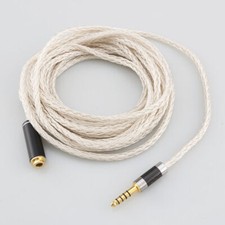 6N OCC Headphone Cable For xlr 2.5mm 3.5mm 6.5mm 4.4mm male to 4.4mm female