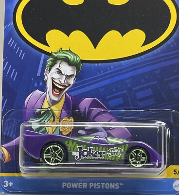 Joker 69MH Burst Mania ロッド　美品 2021 Hot Wheels DC Comics Batman Joker Power Pistons 5/5 1:64