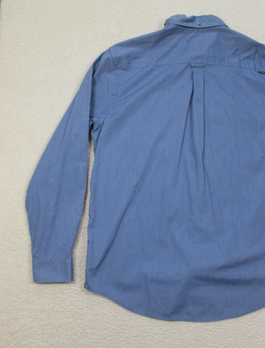 Hurley Shirt Men's XL Blue Button up Casual Normcore Sufer - Picture 11 of 15