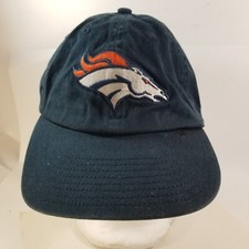 Denver Broncos Hat Cap Blue Strapback Adjustable Fan Favorite Vintage