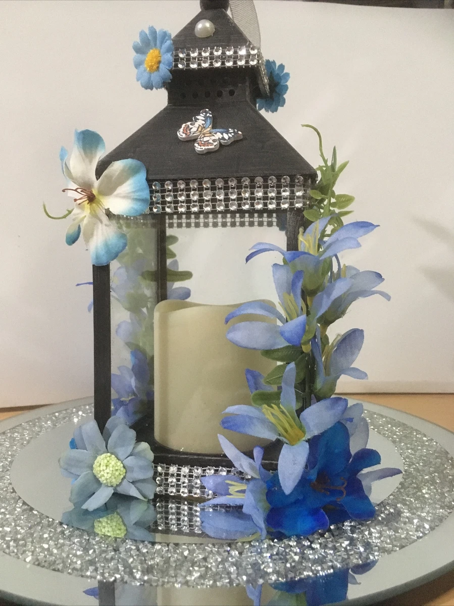 Blue lantern sale light