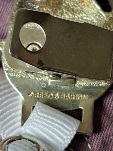 Vintage Reed And Barton Dixie Darling Pacifier Holder - Picture 4 of 6