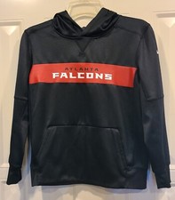 Youth Medium Hooded Jacket On Field Apparel Nike Atlanta Falcons