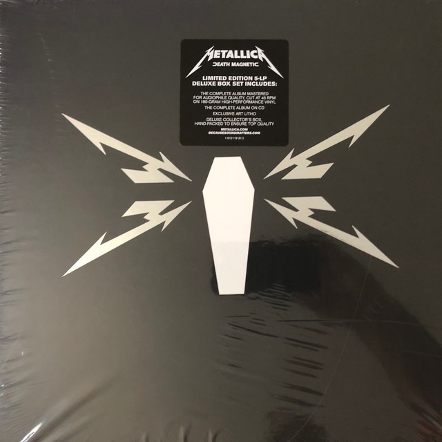 Death [LP] by Metallica (Vinyl, Sep2008, 5 Discs, Warner Bros. Records Record Label