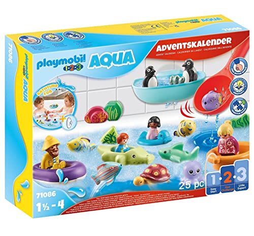 PLAYMOBIL 71086 Адвент-календарь на 2024 год 1.2.3 АКВАПАРК Бадеванненшпильзойг