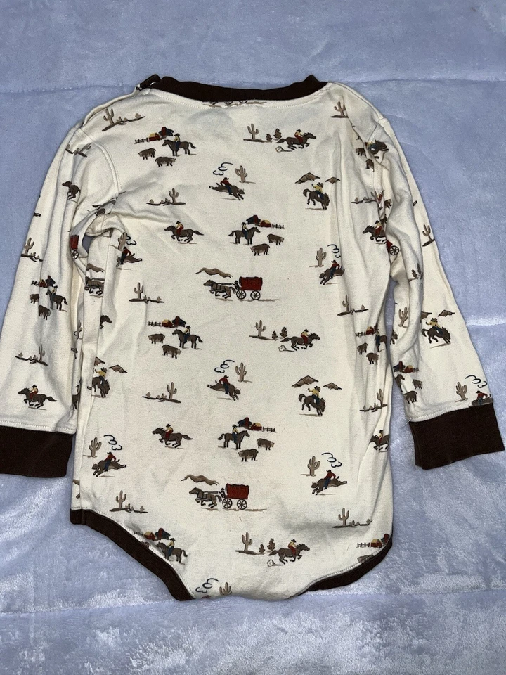 Body vaquero Western Farm vintage Gymboree Boys 2t Foto 3 de 3
