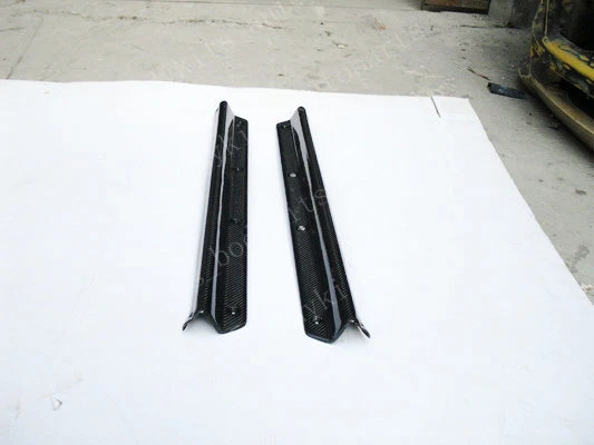 Para Mazda RX7 FC3S Fibra de Carbono Interior Alféizar de Puerta Panel de Paso Cubierta de Carrocería Kits Foto 2 de 4