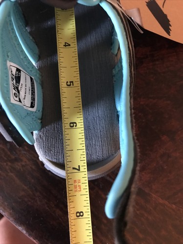Neu Kinder Hi-tec Wasser Sandalen geschlossene Zehe Größe US 11m EU 29 UK 10 grau/türkis/koralle - Bild 9 von 9