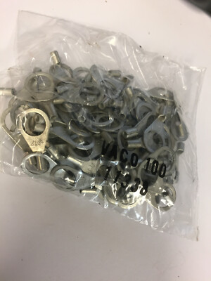 C11338 VACO NON INSUL 16-14 AWG RING TERMINALS  100 PCS