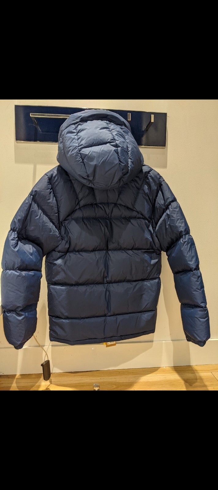 Fjallraven Expedition Jacket Mens Large Navy Down Hooded Reg $625 image 2