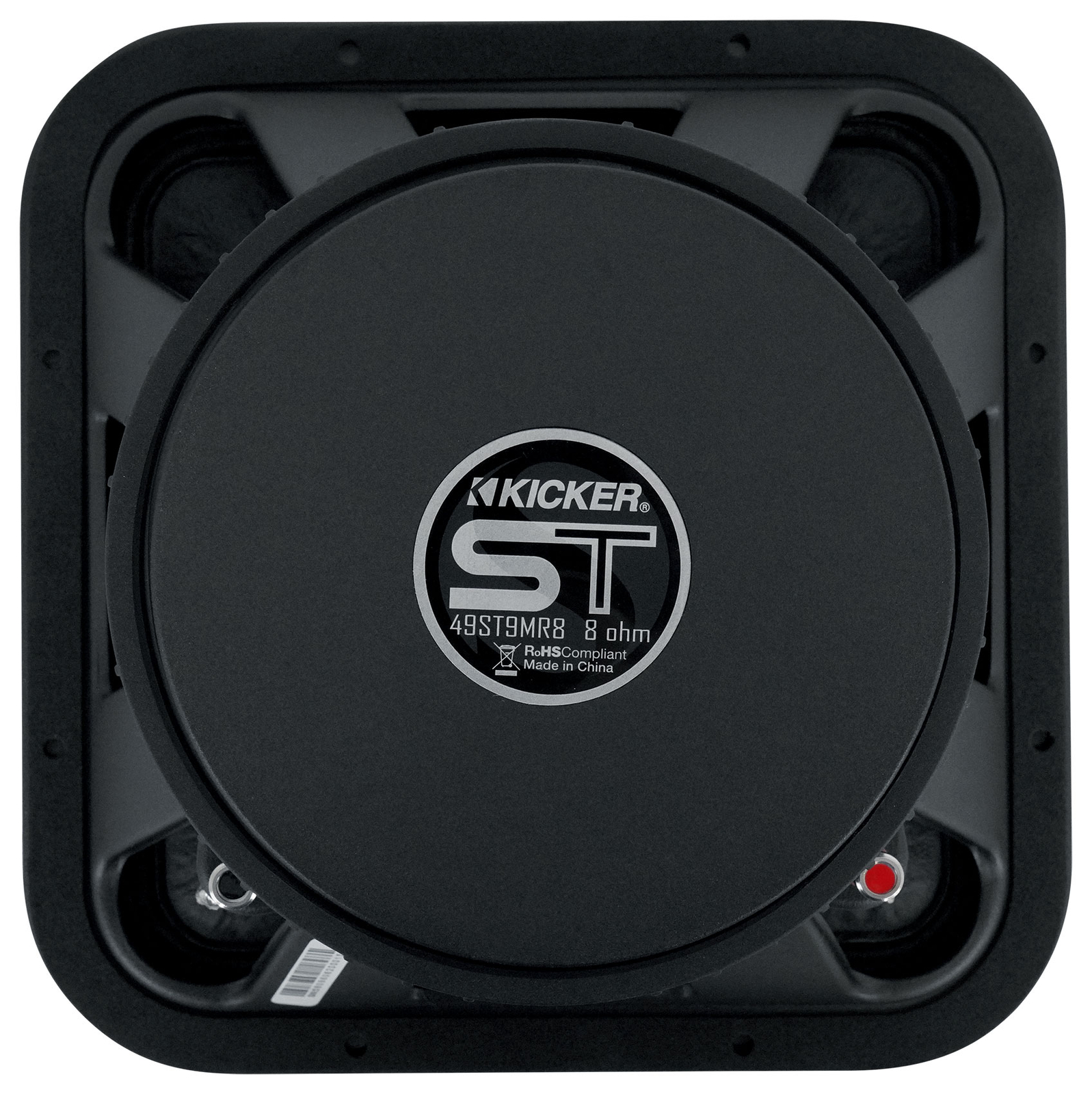 4 Квадратные среднечастотные динамики Kicker ST9MR серии 9 Street 8-омные 49ST9MR8