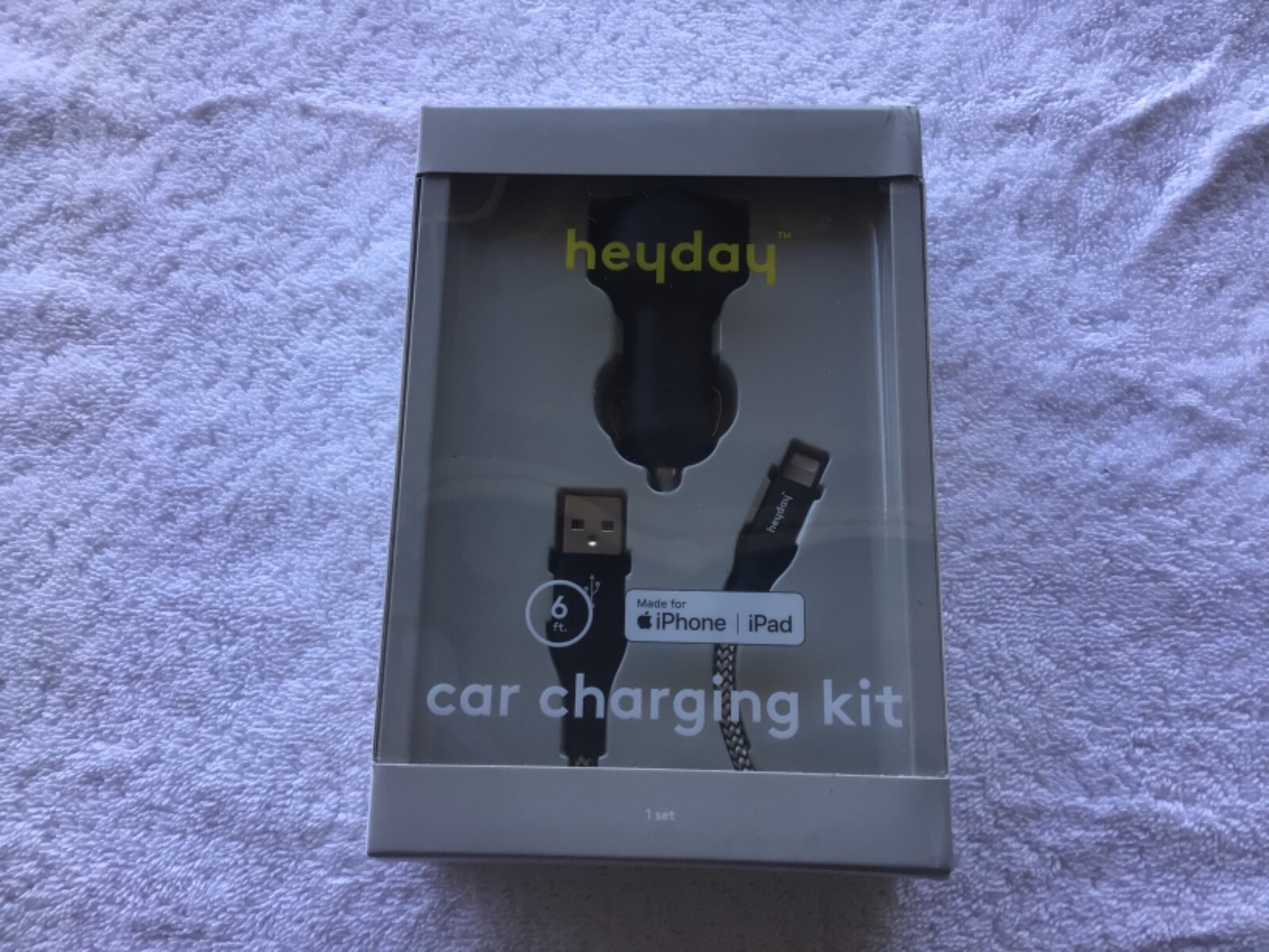HEYDAY CAR CHARGING KIT BRAND NEW IPHONE IPAD eBay