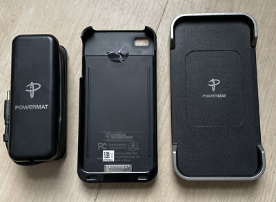 PowerMat PMM-1P4 Wireless Charging Mat for iPhone 4/4s + PMR-AIP5 Iphone Case