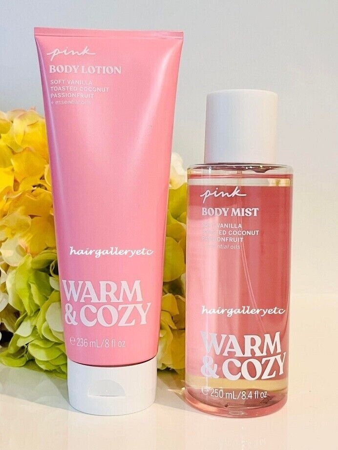 ☆Victoria's Secret☆ PINK Warm & Cozy ボディローション Victoria's Secret Pink Warm & Cozy Body Mist Spray & Lotion