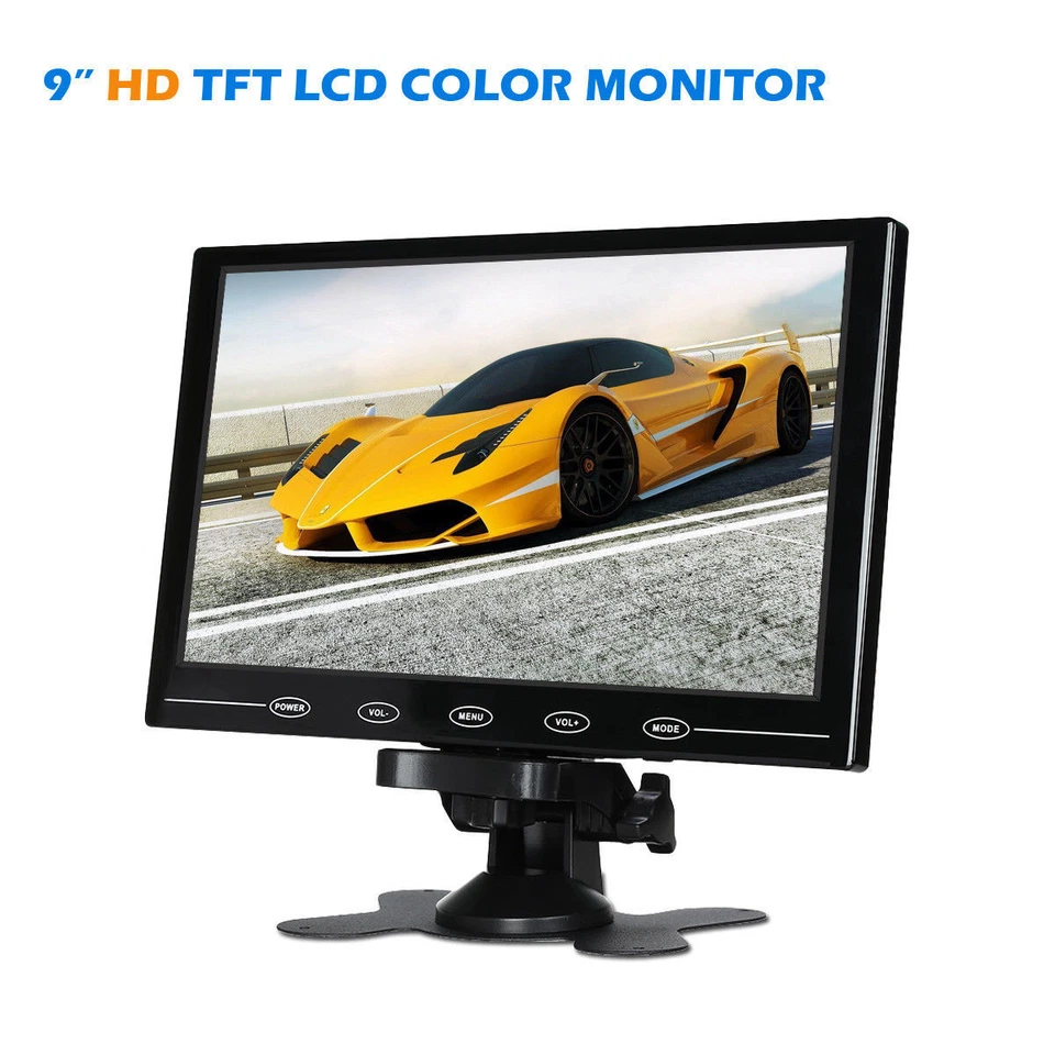 7/9/10 Inch HDMI VGA AV LCD Monitor for CCTV DSLR Raspberry Pi PC Screen 1080P - Image 4 of 4