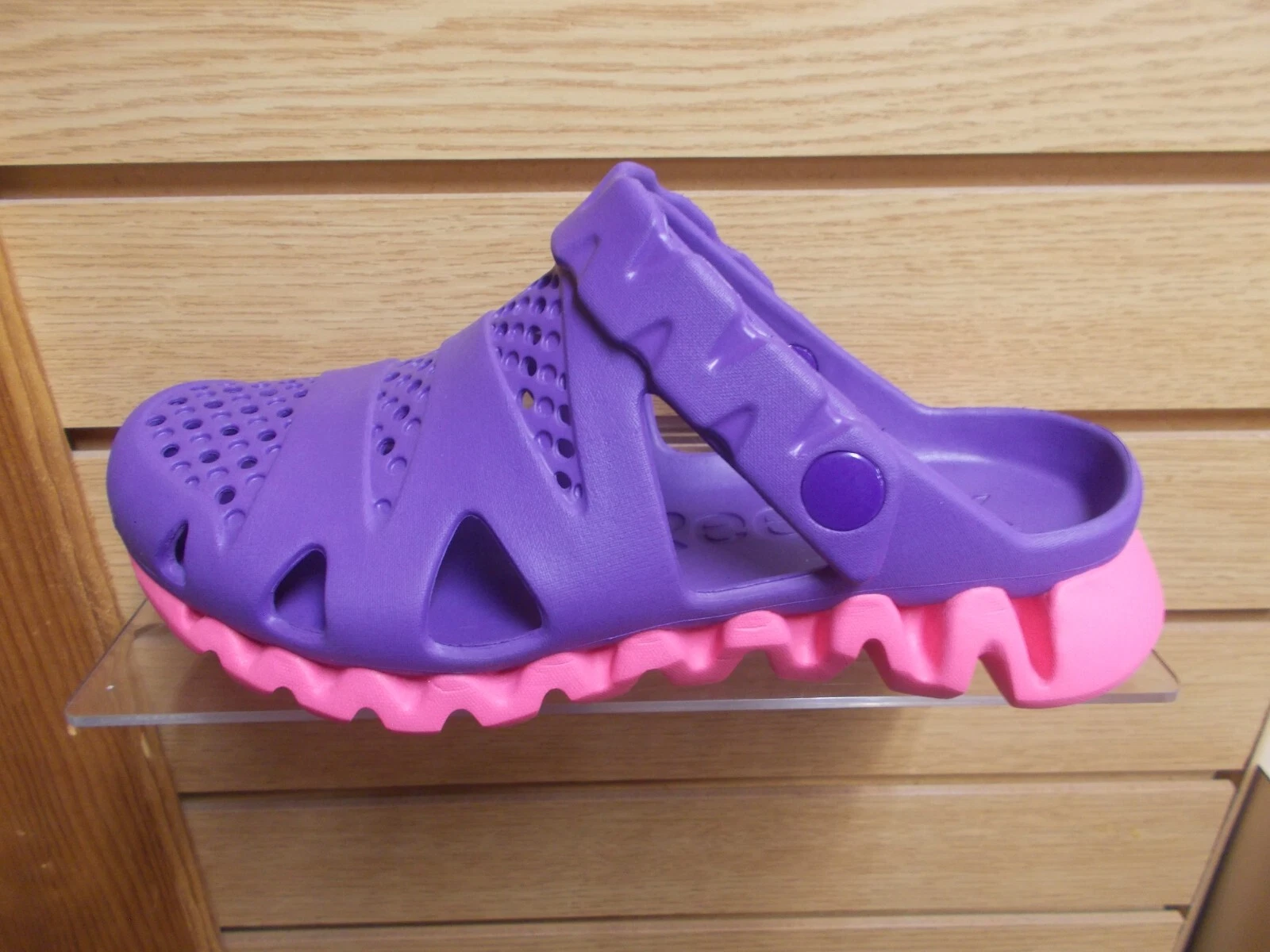 NUOVO CON SCATOLA REEBOK (bambino piccolo bambino grande) ZIGSTORM ADVENTURE SLIP ON TAGLIE MULTI