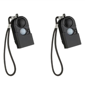 2 Pcs Camping Travel Portable  PIR Infrared Motion Sensor Detector Alarm5840