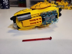 LEGO 76080: Marvel: Ayesha's Revenge, incomplete, Yondu + Laser ship ONLY - VGC