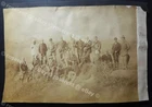 a Victorian Golf Club group on the Links some with pith helmets photo 23 by 16cm