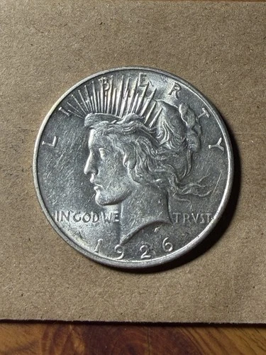 1926 D Peace Dollar - AU+ - As Shown! (#2186)