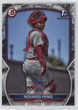 2023 Bowman Prospects Black 14/15 Rickardo Perez #BP-27 0d6s
