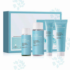 Skincare Set for Women,Skin Care Kit with Tea Tree Oil 4 Piece Skincare Gift Set