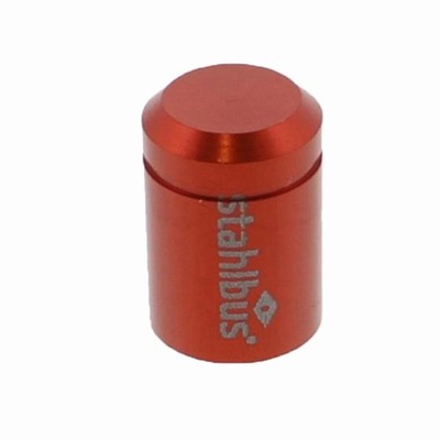 SB-180011 stahlbus Ventilkappe Groove rot für Stahlbus-Entlüfterschraube 