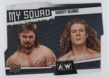 2022 Allure AEW My Squad Brian Pillman Jr Griff Garrison Varsity Blonds 02l5
