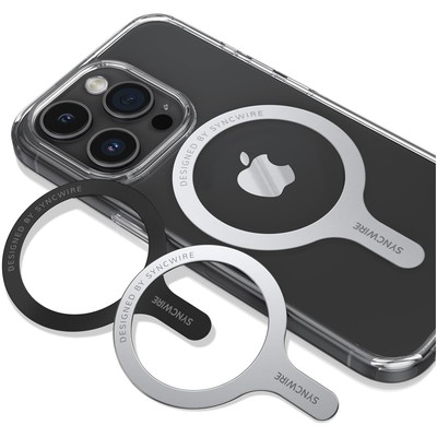 Magnetische Aufkleber 3er Pack für MagSafe kompatibel Drahtlosladen Metall
