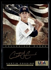 2012 Panini USA Baseball Collegiate National Team Marks Signatures Austin