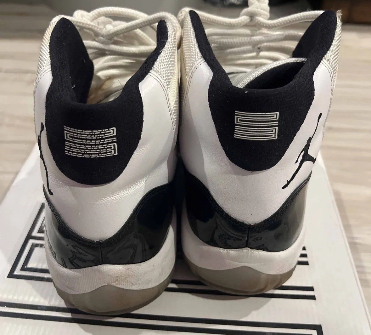 Jordan Air Jordan 11 ホワイト/ブラック FX⭐378037-100 Air Jordan 11 Retro White Black Cool Mens