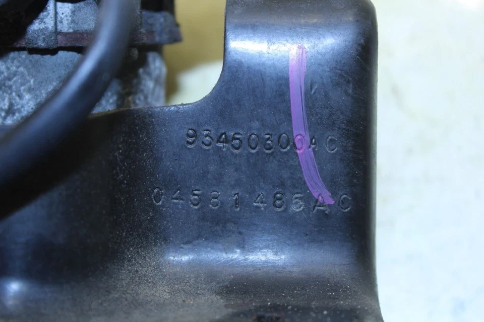 2011-2015 Dodge Challenger 3.6L Power Brake Booster Vacuum Air Pump with Bracket - Image 3 of 4