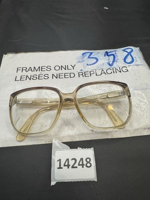 Vintage Rodenstock Exclusiv 586 Eyeglass Frames Brown Rodaflex 56-17