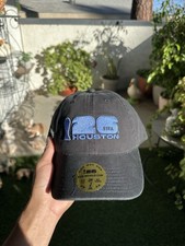 Gorra Oficial Copa Mundial de la FIFA 2026 en HOUSTON Ajustable Negra y Azul Nueva con Etiquetas