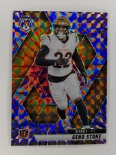 2025 Panini Mosaic Geno Stone Reactive Purple #186 Bengals