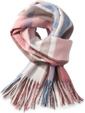 Winter Scarfs for Women - Womens Scarf Fashion Cashmere Scarf Plaid for Winter,