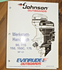 Johnson Motore Fuoribordo Manuale Officina 90,115,150,150C,175,60°LV 1994