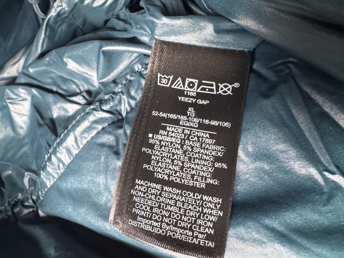 yeezy gap round jacket Japanese exclusive XL Yzy Balenciaga