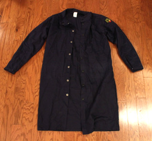 Black Stallion 100% Cotton FN9-42C FR Navy Welding Jacket Size SMALL