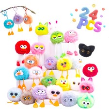 OMyFav 24 PCs Kids Keychains - Easter Egg Fillers for Egg...