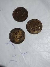 N.A.H.C. Big Game Collectors Medallions Series One Lot Of 3 Gold Color