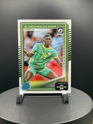 FIFA ペナント フラッグ サッカー レア 希少 2025-26 Donruss FIFA World Cup OPTIC CHROME Rated Rookie #236 El