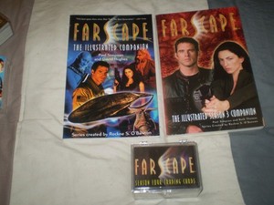 Farscape -2 Companion Books & Set of Trading Cards Season 4
