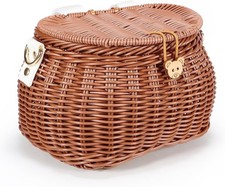 Kids Bike Basket Bike Basket Front Bicycle Baskets Boys  Girls Handwoven