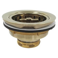 Perfect Putty 59-3226 Strainer, Brass, 2 1/2 In H, 4 1/2 In Dia