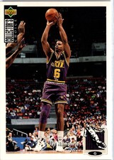 1994-95 COLLECTOR'S CHOICE #306 JAY HUMPHRIES UTAH JAZZ NM